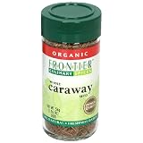 Frontier Organic Caraway Seed, Whole, 1.96-Ounce Container (Pack of 4)