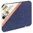 Post-it&reg; Bulletin Board,  Framed, 18 Inches x 22 Inches, Indigo Blue
