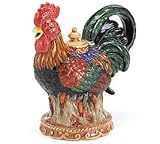 French Country Rooster Teapot For Kitchen Decor, Teas, Teapot Collectors And Fine dining