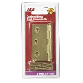 ACE HARDWARE 01-3131-109 REMOVABLE PIN CABINET HINGE 2-1/2" x 2-1/2"