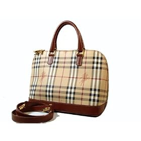 BURBERRY CLASSIC CHECK SATCHEL