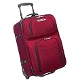 Traveler's Choice El Dorado Ballistic Nylon Carry-On Upright - Maroon
