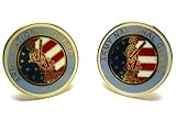 Army National Guard Military Seal Cufflinks