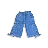 Wild Mango - Girls Denim Pants, Blue by Wild Mango