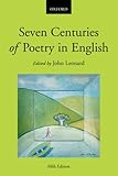 Seven centuries of poetry in English