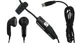 New T-Mobile HTC Google G1 OEM Original Stereo Headset Black ( HS S200 )