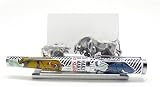Jac Zagoory Pen Stand The Battle of Bull and Bear Stand - JZ-PH86