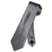 BOY'S NeckTie Solid CHARCOAL GREY Color Youth Neck Tie