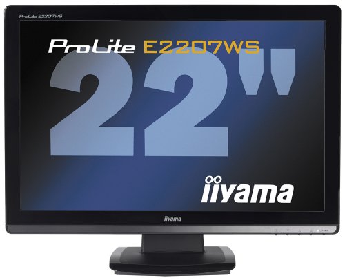 Iiyama PLP1904S-B1 48,2 cm (19 Zoll) TFT Monitor DVI-D, VGA (Kontrastverhältnis 1000:1, Reaktionszeit 5ms) schwarz