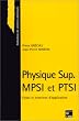 Physique sup, MPSI & PTSI