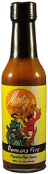 Award Winning Monty's Gourmet Dancing Fire Chipotle Hot Sauce feat. Sheldon Comic Strip Artist Dave Kellett. Tany and Zesty This Medium Heat Hot Sauce Goes With All Foods. Smoky and Sweet at The Same Time You'll Be Hooked at First Bite.