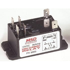 MSD Ignition 8960 Msd Hgh Currnt RelayDpst "