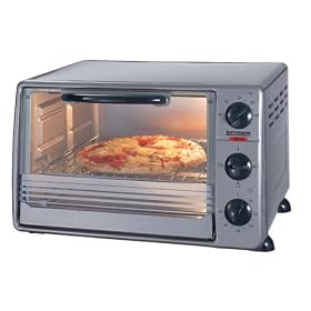 220 Volt Severin Toaster Oven 20 Lt. Silver by Severin