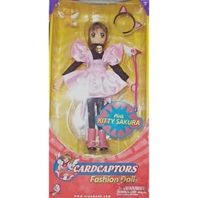 Cardcaptors (Card Captor Sakura) Pink Kitty Doll