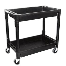 Commercial PVC Multi-Purpose Cart - 300 LB Capacity by Ridge Tool Company