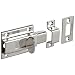 Stainless Steel 304 Slide Bolt Latch, Satin Finish, Non Locking, 1-31/32" Bolt Plate Length, 53/64" Throw Plate Length (Pack of 1)