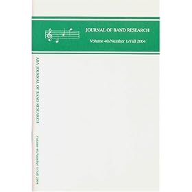 Journal of Band Research by