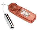 California Exotics / Swedish Erotica Wickeds Essential Elements Ultra-Quiet Turbo Tingler, Fire (Pack of 2)