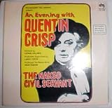1979 An Evening With Quentin Crisp; The Naked Civil Servant Vinyl LP Record