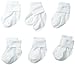 Osh Kosh Baby-Girls Newborn 6 Pack Fold Over Socks