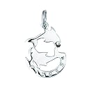 Sterling Silver Pisces Charm