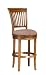 Hillsdale 4389-826 Oakview Swivel Counter Stool, Oak