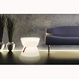 Moree Lounge Tisch Mini transluzent-weiß