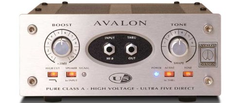 Cover image : AVALON DESIGN(アバロンデザイン) U5 / Class A DI Preamp
