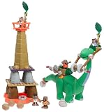 Little Tikes B.C. Builders I-Fell Tower & Apatosaurus w/ Bonus Cave Dudes & Boulders