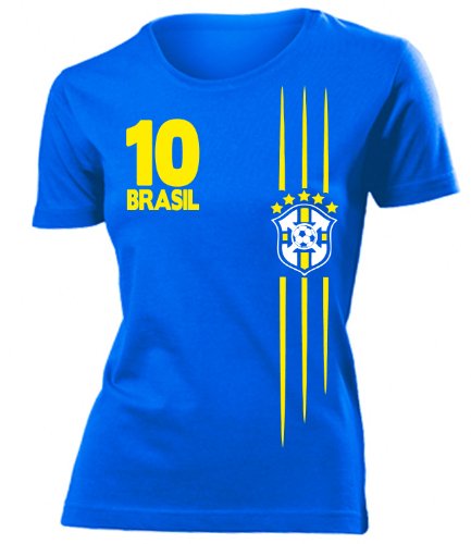 FUSSBALL WM 2014 – BRASILIEN FANSHIRT 3368(F-B) Gr. S
