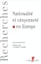 Nationalit� et citoyennet� en Europe
