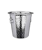Hammered Stainless Steel Champagne Bucket by Trudeau