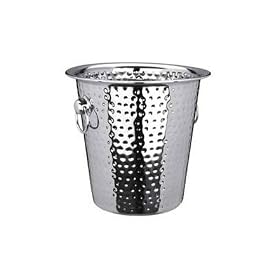 Hammered Stainless Steel Champagne Bucket by Trudeau by 