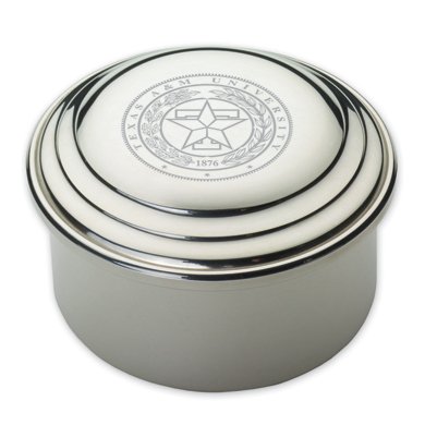 Texas A&M Pewter Keepsake Box