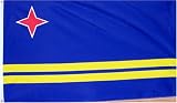 Outdoor Living : Aruba National Country Flag - 3 foot by 5 foot Polyester (New)