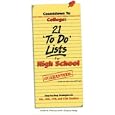 Countdown to College: 21 To Do Lists for High School : Step-By-Step Strategies for 9th, 10th, 11,th and 12th Graders