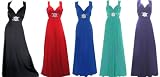 ELEGANT MAXI DRESS IN CLASSIC BLACK, VIBRANT RED, COBOLT BLUE, PALE JADE & REGAL PURPLE SIZES 10-26