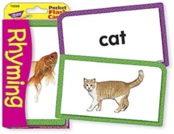 * POCKET FLASH CARDS RHYMING 56-PK