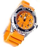St. Moritz - M1 - Orange Dial - Men's Dive Watch - Roughy