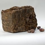 Raw African Black Soap from Ghana - 1 Lb