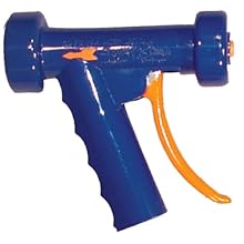 SuperKlean 150A-LB Pistol Grip Spray Nozzle, Aluminum, 1/2 NPT, Light Blue