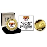 Pittsburgh Pirates 24Kt Gold And Color Team Commemorative Coin
