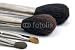 Wallmonkeys Peel and Stick Wall Decals - Brushes - Removable Graphic