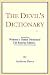 Books : The Devil's Dictionary: Extracted From Webster's Online Dictionary - The Rosetta Edition