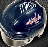 Alexander Semin Signed Washington Capitals Blue Mini Helmet