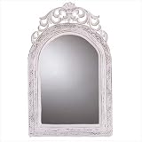 20 Shabby Chic Wood Arched-Top Wall Mirror