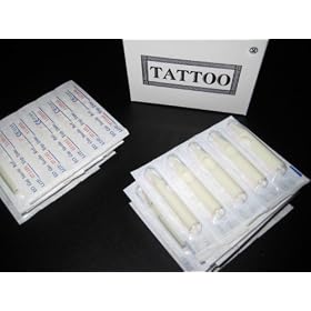 COUNTS OF ASSORTED TATTOO DISPOSABLE TIPS (50) COUNTS OF ASSORTED TATTOO DISPOSABLE TIPS