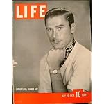 Life Magazine May 23 1938 - Cover: Errol Flynn, Glamor Boy book cover