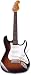 SX SST62 Short Scale Electric Guitar 3-Tone Sunburst Finish