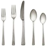 Dansk Bistro Cafe 20-Piece Stainless-Steel Flatware Set, Service for 4